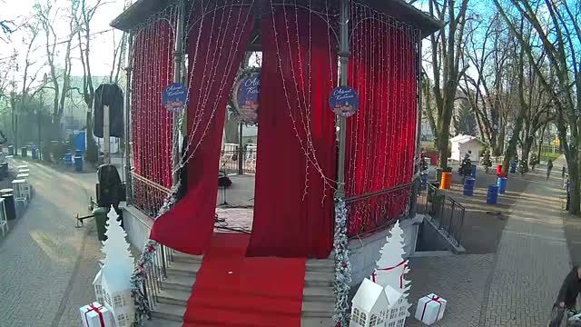 Music pavilion in Promenada park in Karlovac city, Croatia