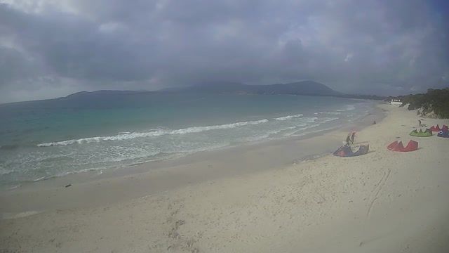 Maria Pia beach on the island of Sardinia