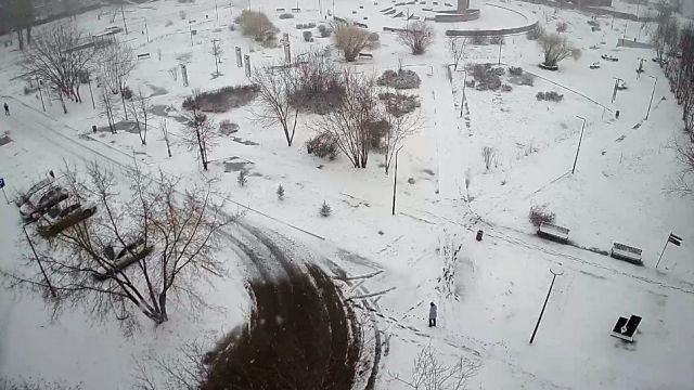 Memorial to the memory of soldiers in Nazarovo city, Russia