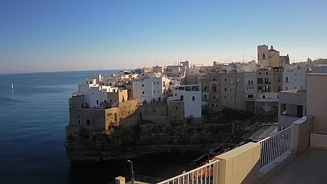 Bay in Polignano a Mare, Italy