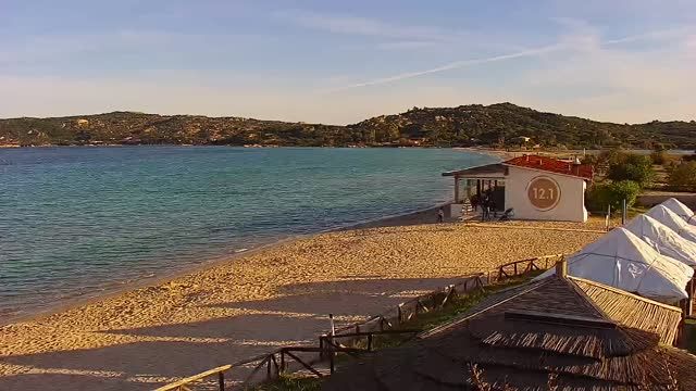 Porto Taverna beach on the island of Sardinia
