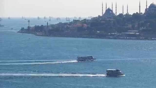 View from Galata Tower Museum in Istanbul, T&uuml;rkiye