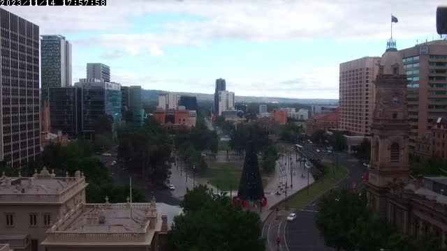 Victoria Square Tarntanyangga in Adelaide, Australia