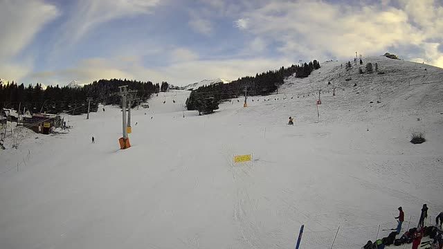 Krvavec Ski Resort in Cerklje-on-Gorenjsko village, Slovenia