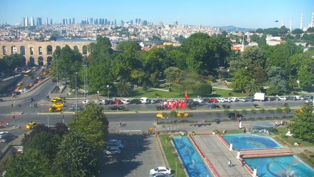 Sarachane Park in Istanbul, Türkiye