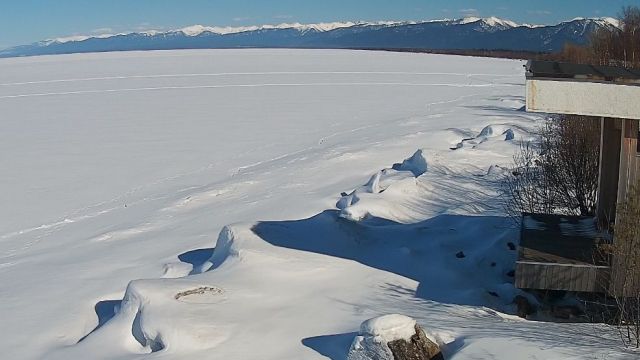 Cape captains on lake Baikal in Vydrino village, Russia (cam #2)