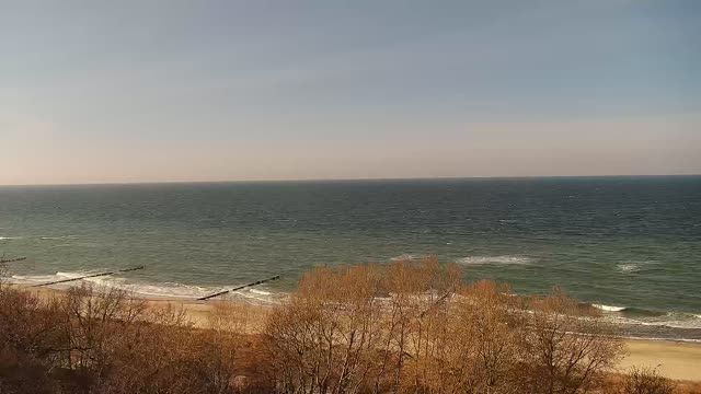 Panoramic view from Upstalsboom Hotelresidenz & SPA in Kühlungsborn town, Germany
