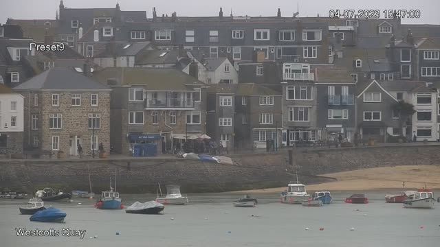 St Ives harbour, England, UK