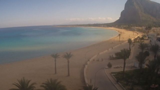 San Vito Lo Capo beach on the island of Sicily
