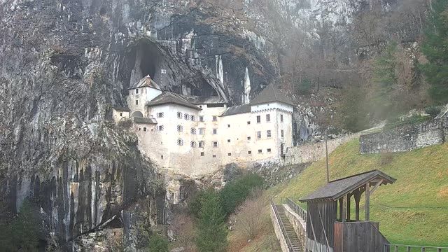 Predjama Castle in Slovenia