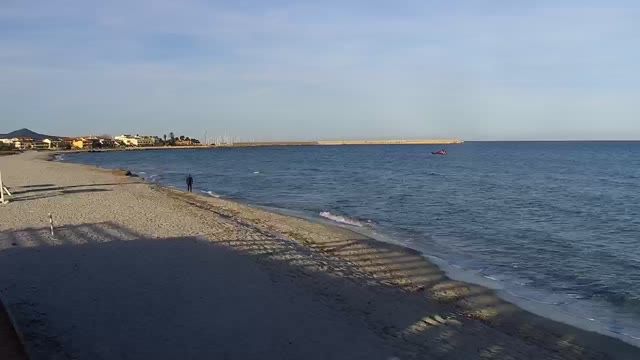 La Caleta beach on the island of Sardinia