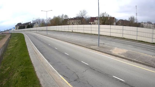 Multilateral automobile checkpoint in the village of Chernyshevsky, Russia