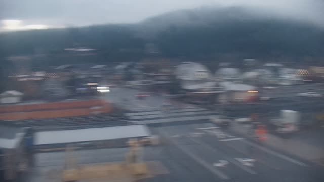 Bridge Street in downtown Truckee, CA, USA