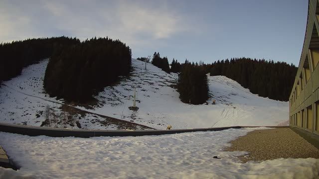 Ski resort Golte, view to Medvedjak, Slovenia