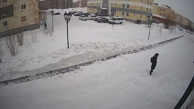 Alley of Lovers in Norilsk city, Russia