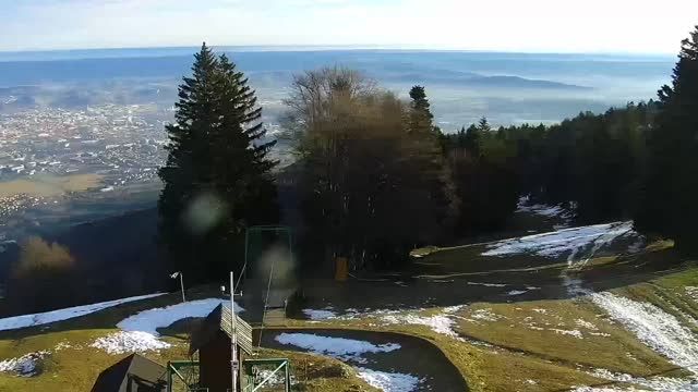 Ski resort Mariborsko Pohorje, cable car upper station, Slovenia