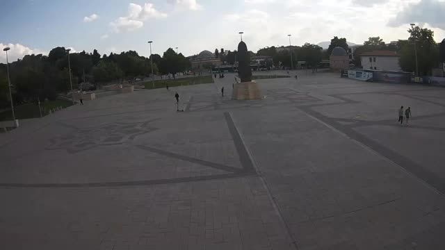 Town square of Konya, Türkiye