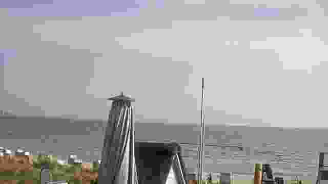 View of the Baltic Sea in Scharbeutz town, Germany (cam #3)