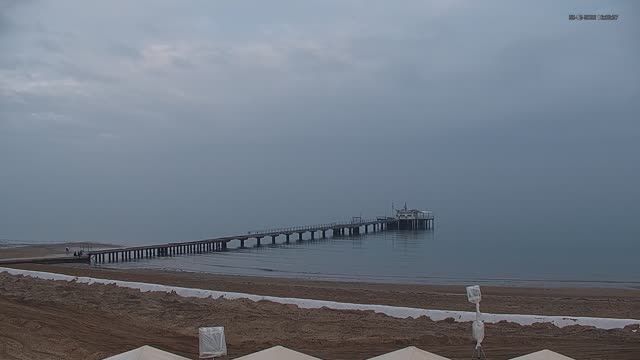 Lignano Pineta beach in Italy