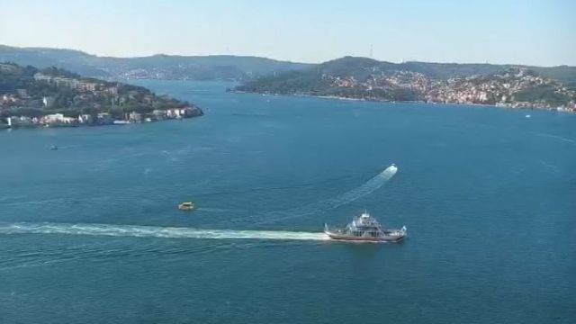 Bosphorus Canal, view from Hıdiv Kasrı park, Türkiye