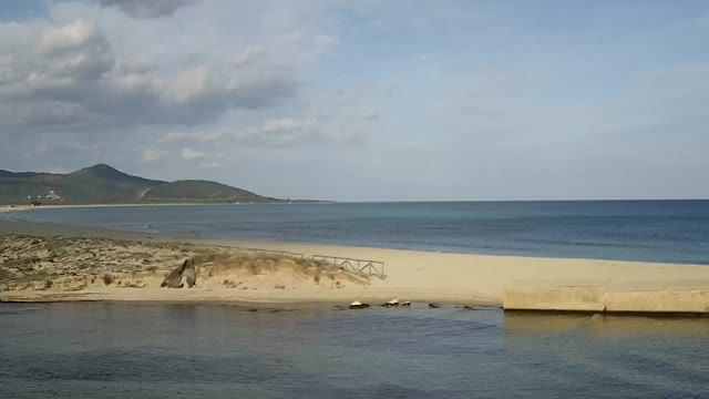 Sutt'e Riu beach on the island of Sardinia