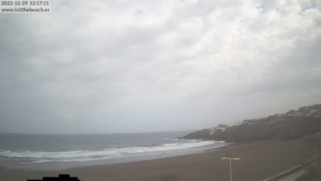 Hombre beach on an island in Gran Canaria