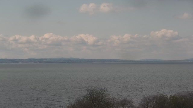 Overview panorama of Lindau city on an island, Germany