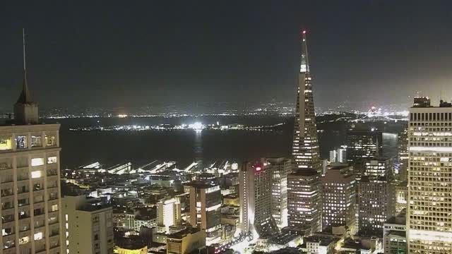 Transamerica Pyramid in San Francisco city, California, USA
