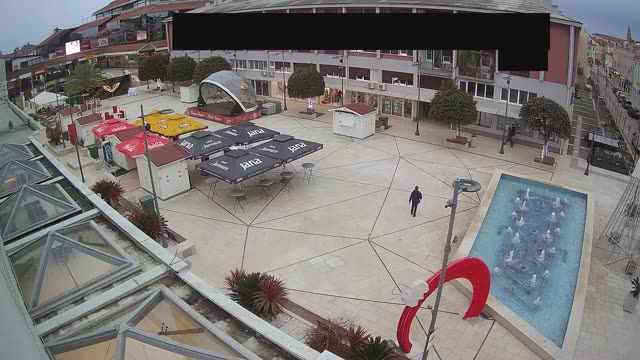 Fountain of the city of Umag - Trgovacka street