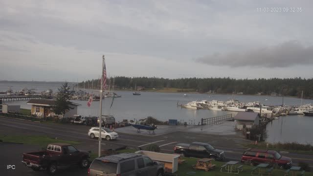 Island Marine Center Marina in Fisherman Bay, Lopez Island, WA, USA