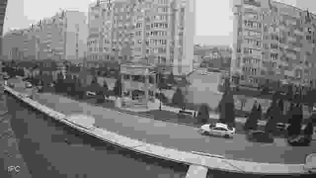 Tukhachevsky street in Stavropol city, Russia