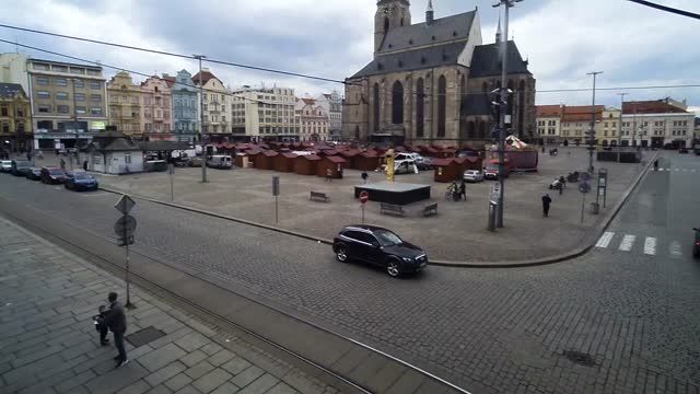 Cathedral of St. Bartholomew in Pilsen city, Czech Republic