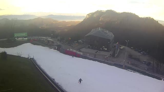 Ski resort Celjska Koca in Slovenia
