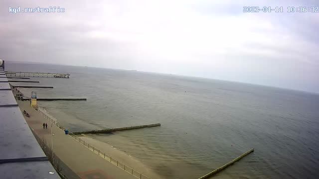 Coast Zelenogradsk city, Russia