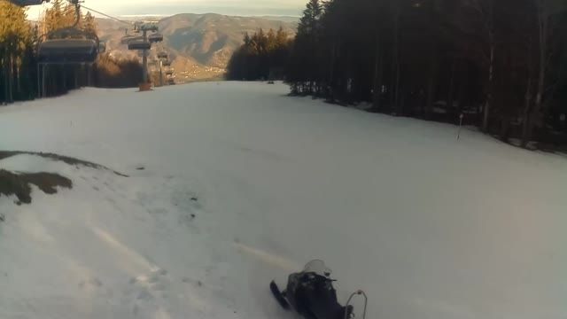 Ski resort - Spodnja postaja sedeznice Pisker (Upper funicular station)