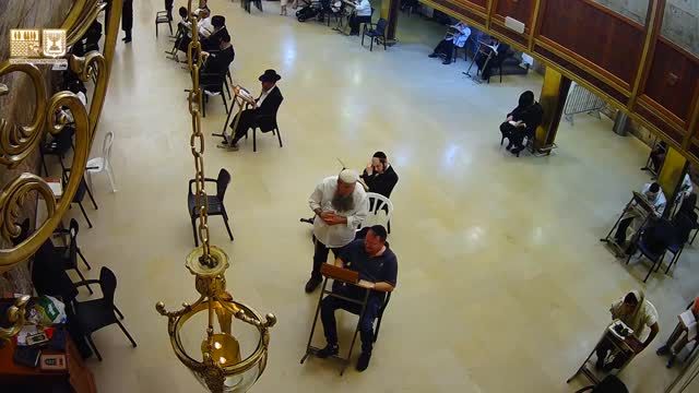 Wilson Arch in the Wailing Wall in Jerusalem, Israel