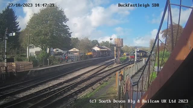 South Devon Railway in Buckfastleigh, England, UK