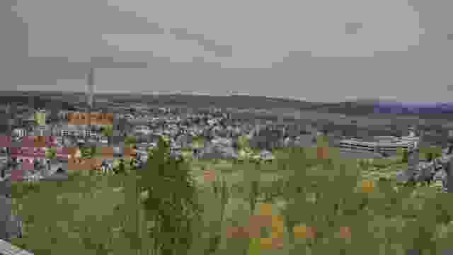 Overview panorama of Rottweil city, Germany (cam #2)