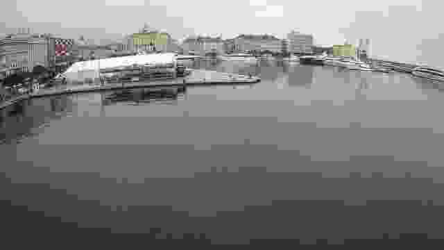 Botel Marina on the pier in Rijeka city, Croatia