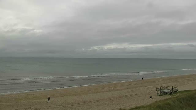 Beach on the island of Sylt next to the Strandmuschel restaurant, Germany