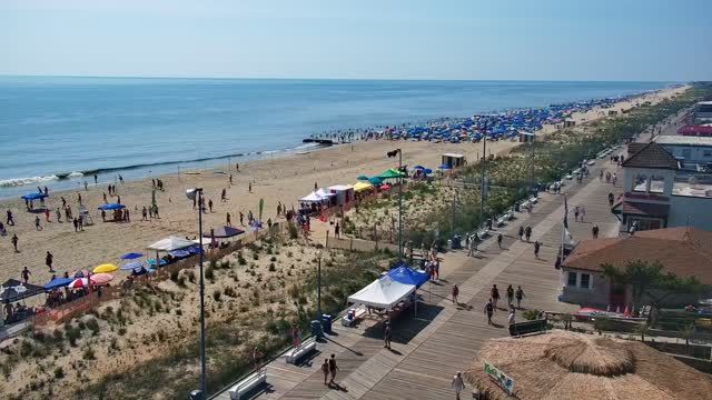 Rehoboth Beach Boardwalk, DE, USA