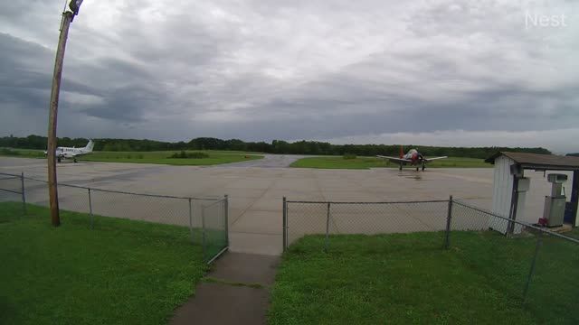 Municipal Airport in Cuba town, MO, USA