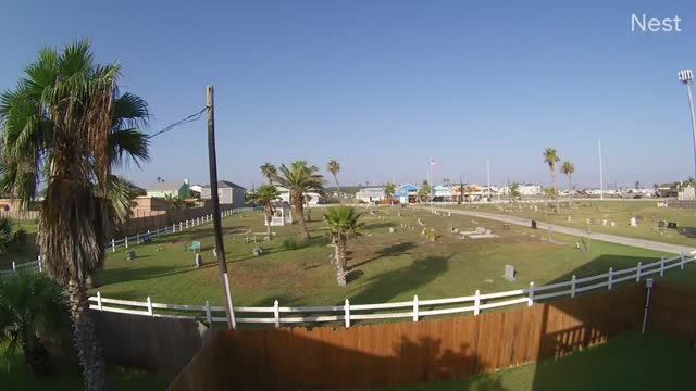 Royal Palm Cemetery in Port Aransas, TX, USA