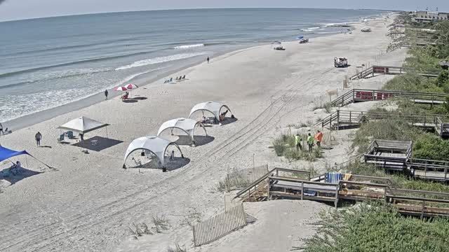 Beach on Pawleys Island, SC, USA