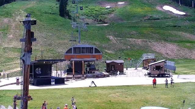 Chairlift on Copper Mountain in Frisco, CO, USA