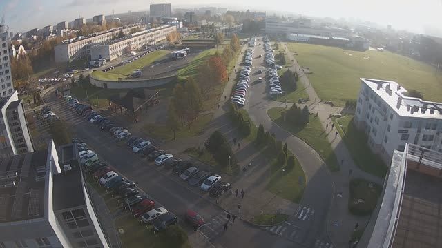 Poznanska street 2p in Warsaw, Poland