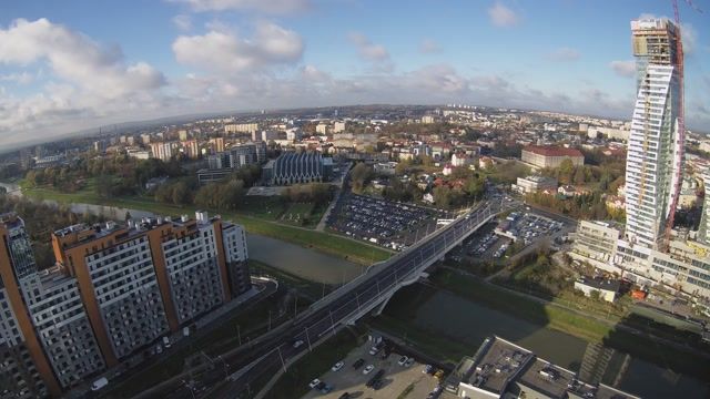 Castle Bridge in Rzeszow, Poland