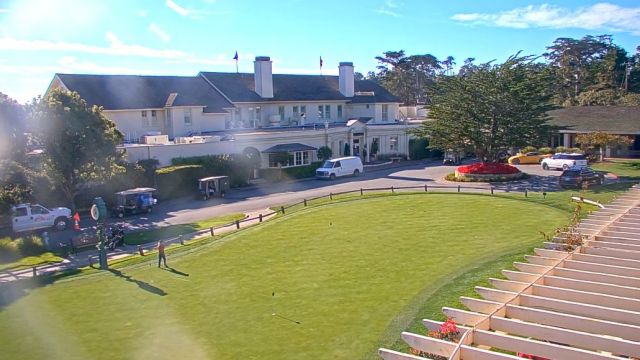 The Putting Green at Pebble Beach Golf Links, CA, USA