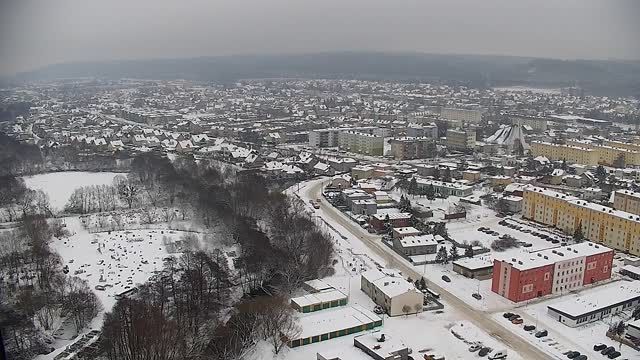 Panorama of Wejherowo, Poland