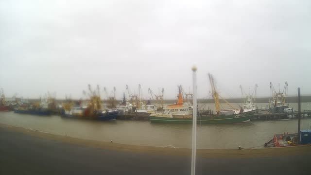 New Fishing Harbour in Harlingen, Netherlands